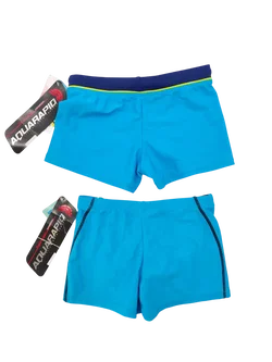  AQUARAPID - Jungen Badehose/Shorts - 2 Stück, Gr. 116, 5-6 Jahre (sehr klein geschnitten) - Bild 2