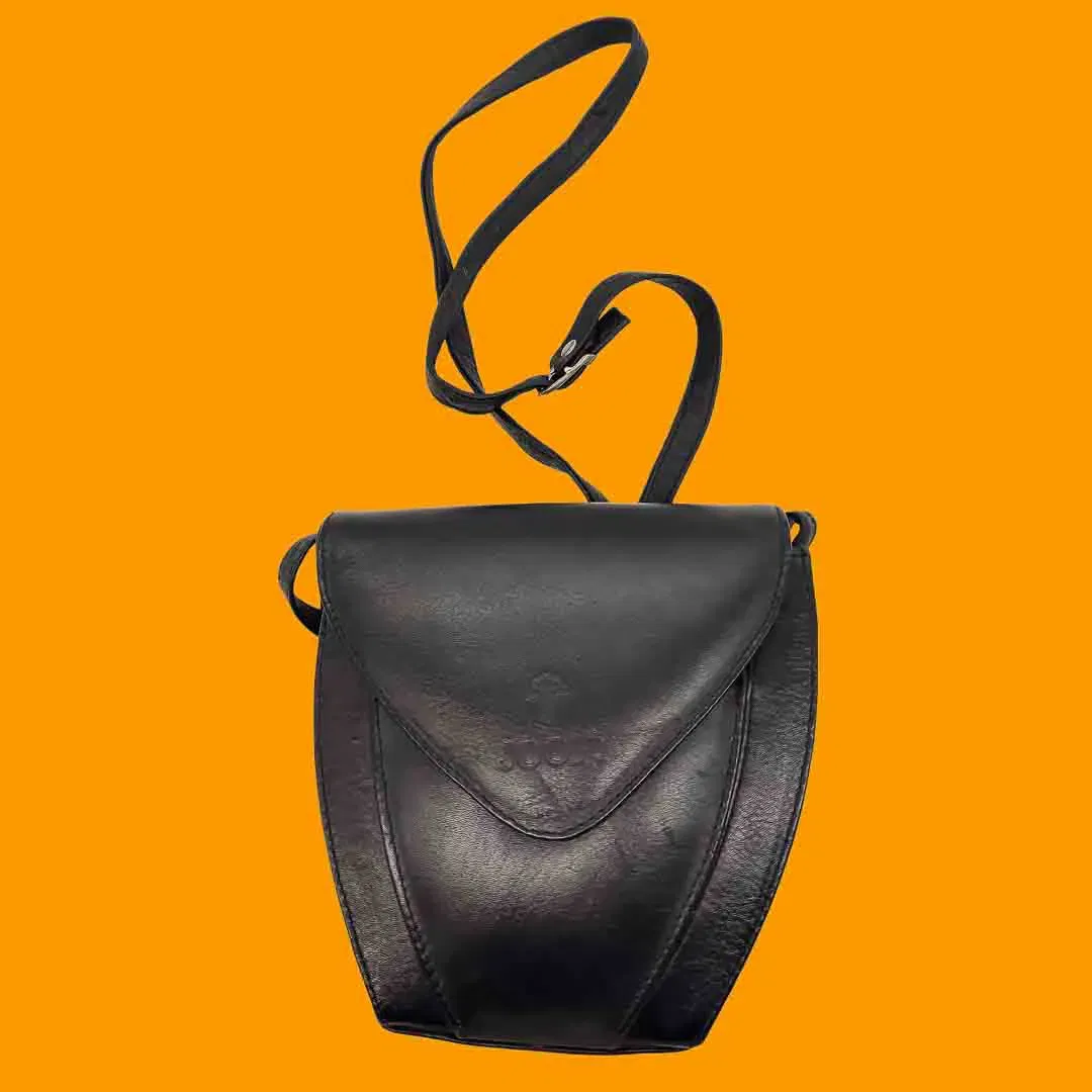 Joop Vintage 90er Jahre kleine Crossbody / Schultertasche, schwarz - Bild 1