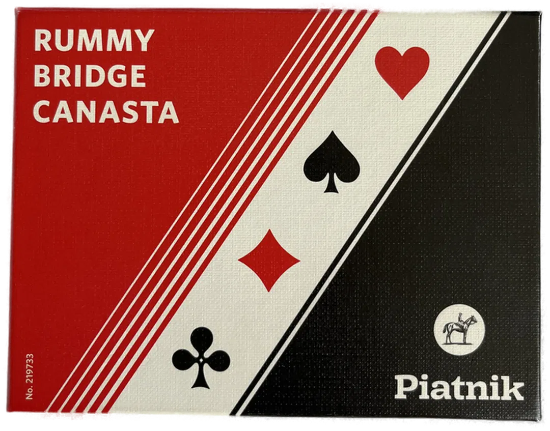 PIATNIK Romme Bridge Canasta - Spielkarten 219733 - Bild 1