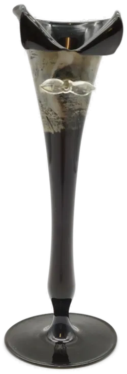 Dekoratives Gläschen mit Masche - leichtes Material - Bild 1