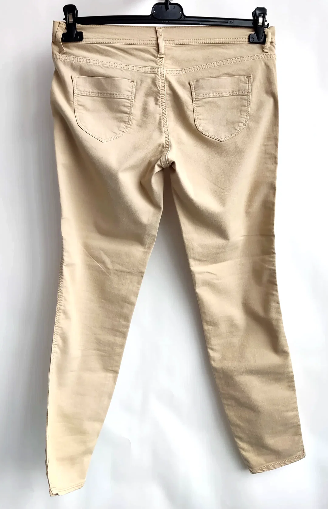 United of Benetton Damenjeans, beige - Gr. W32 – Bild 2