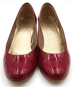 Gabor Lacklederoptik Damenpumps rot Gr. 39  – Vorschau 2