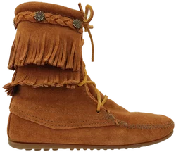 Minnetonka Damen Stiefeletten, braun - Gr. EU 36 - Bild 2