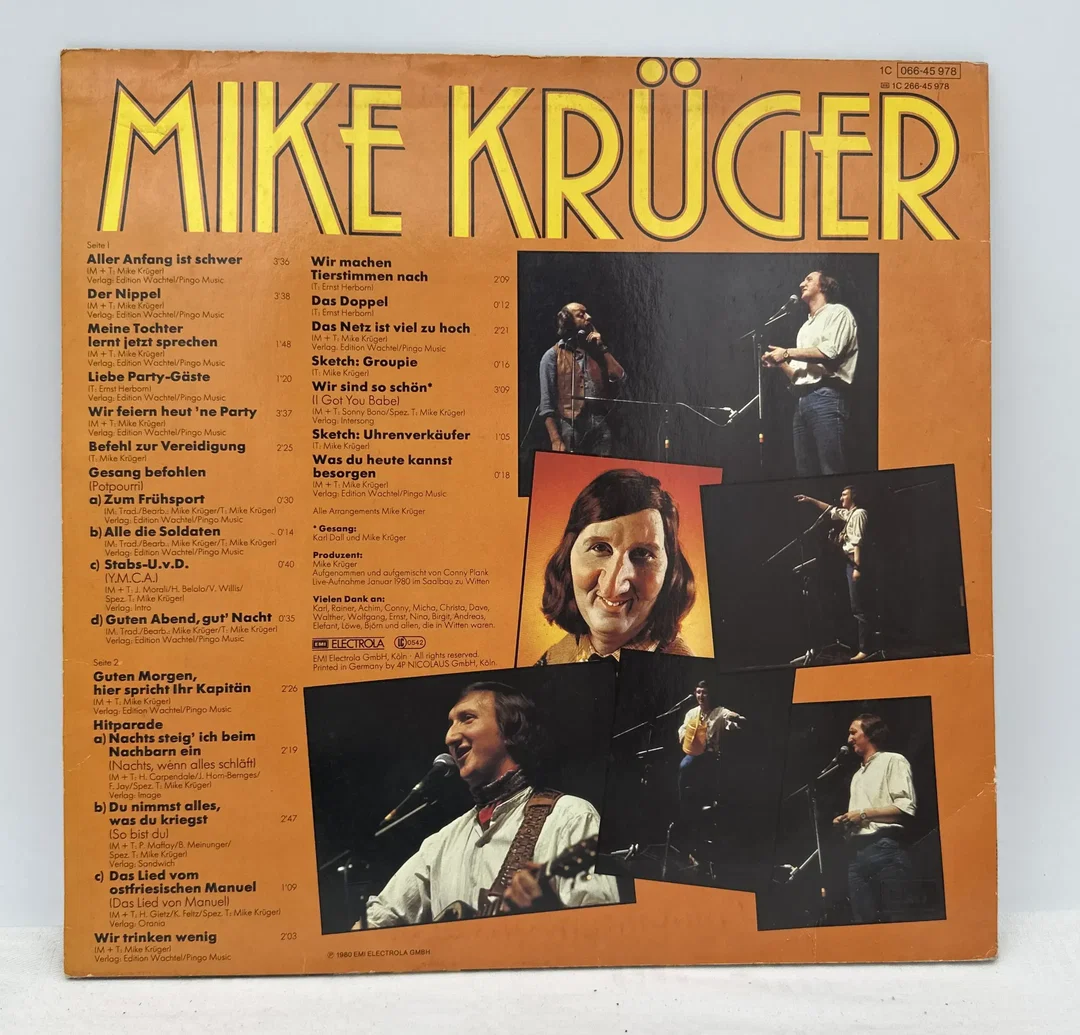 Langspielplatte - Mike Krüger - Der Nippel – Bild 2