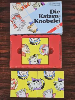 Die Katzen-Knobelei  - Vintage Gesellschaftsspiel - ASS - Bild 2