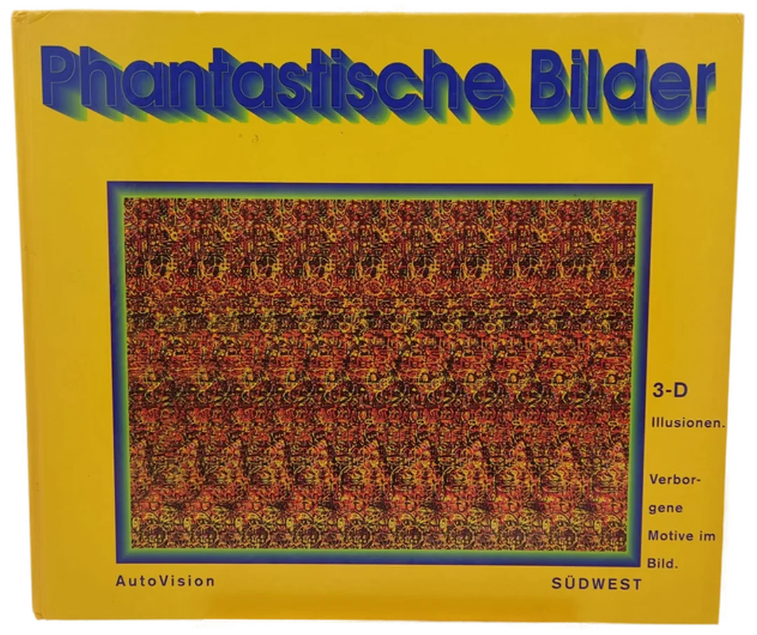 Buch Phantastische Bilder  3-D Illusionen "Verborgene Motive im Bild" – Bild 2