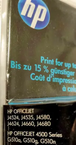 HP CC656AE 901 Farbe Original Druckerpatrone für HPOfficejet4500,J4524,J4580,J4624,J4682 - Bild 2