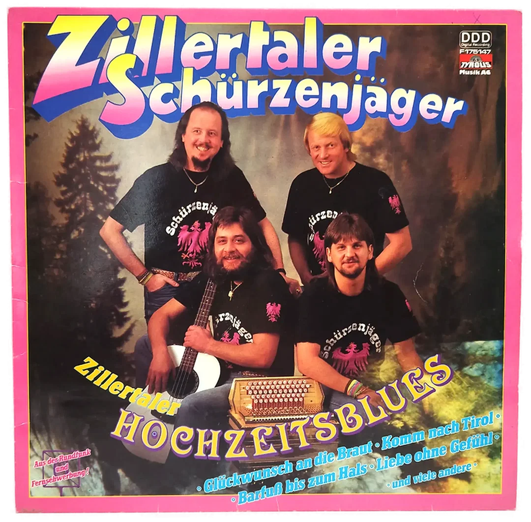 LP Zillertaler Schürzenjäger – Zillertaler Hochzeitsblues | 90er-Original - Bild 2