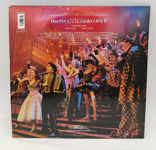 Langspielplatte - Andrew Lloyd Webber - Das Phantom der Oper – Bild 3