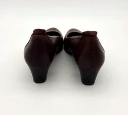 Tamaris Lederpumps, braun - Gr. 37 – Vorschau 4