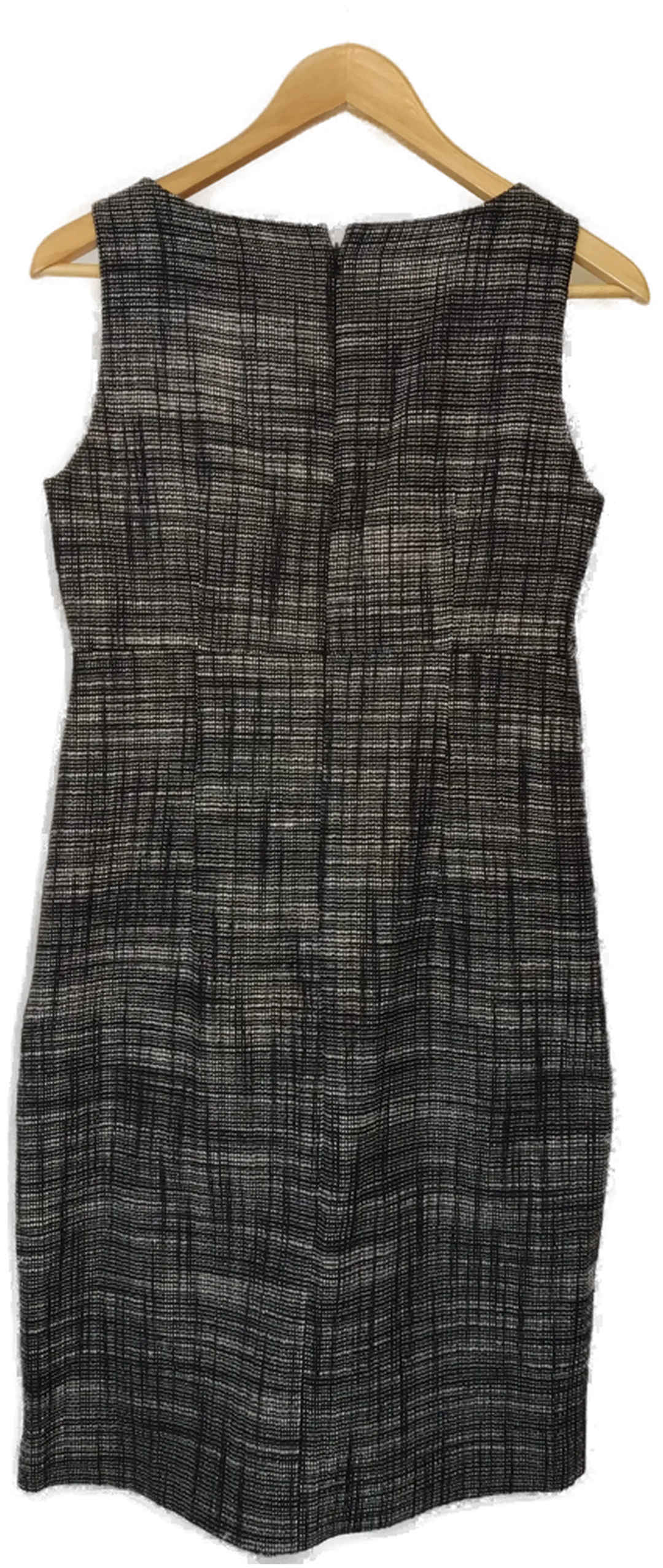 Donna Karan Damen Kleid schwarz/ weiß Gr. 8 – Bild 2