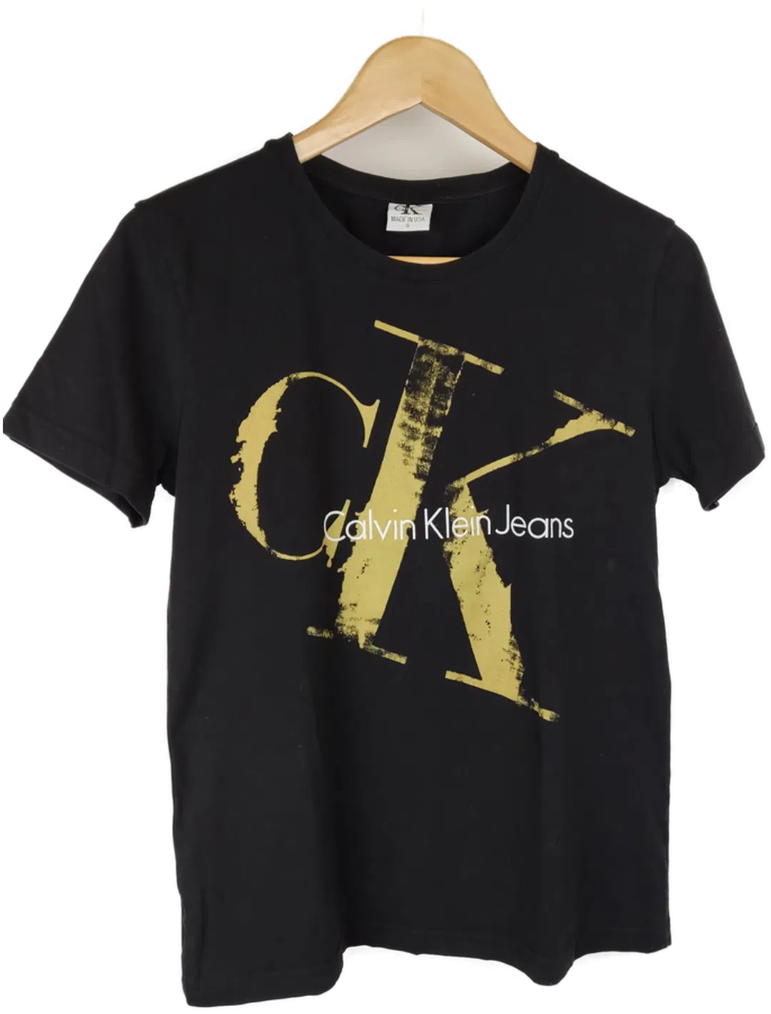 Calvin Klein Herren T-Shirt schwarz Gr. S - Bild 1