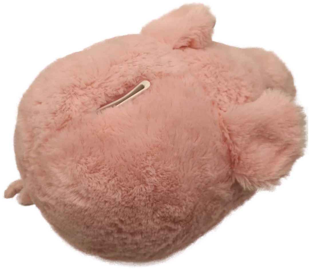 Sparschwein, Plüschschwein groß – Bild 3