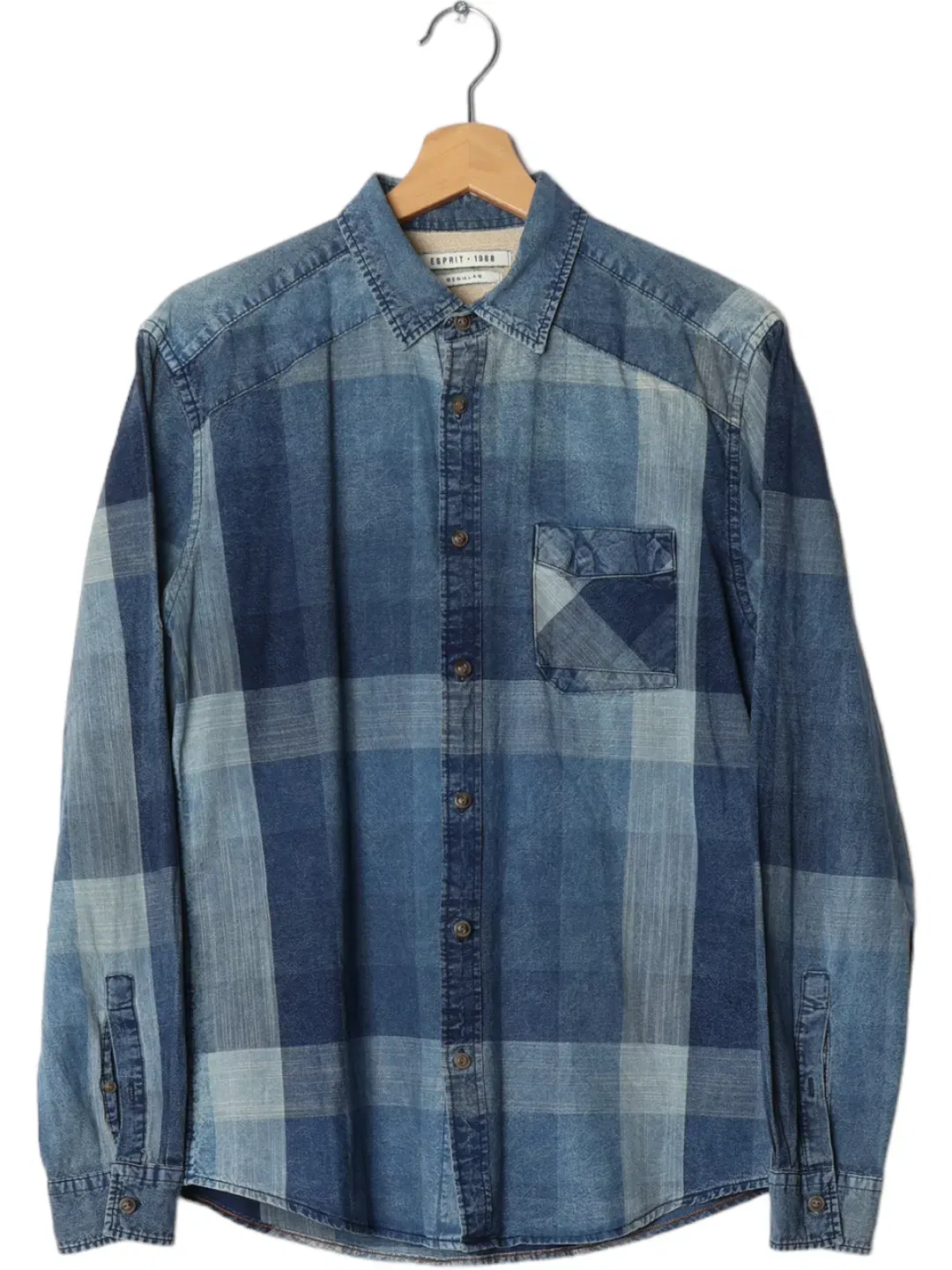 Babäm! - ESPRIT Herren Jeanshemd, blau - Gr. M - Bild 4