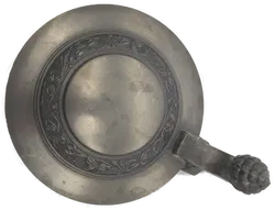 Bierkrug mit Deckel und Hopfenmotiv, Höhe 17cm - Bild 5