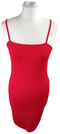 Rotes Minikleid XS mit Spaghettiträgern | Sommer-Chic