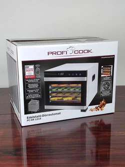 PROFI COOK Edelstahl Dörrautomat PC-DR1218
