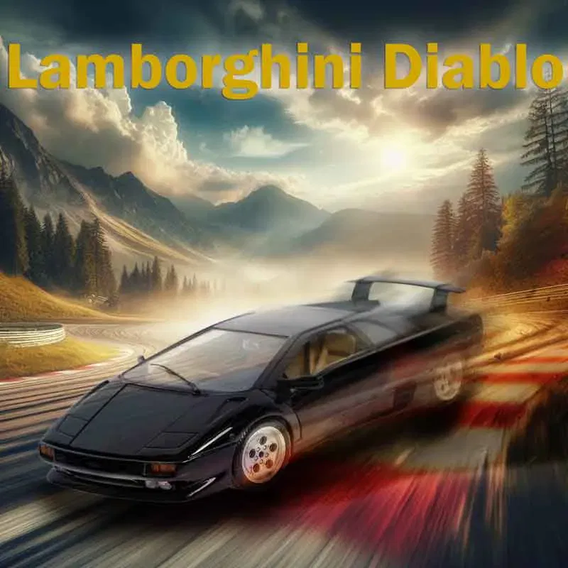 Modellauto Lamborghini Diablo - Bild 2