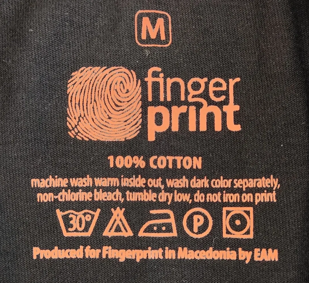 Macedonia Herrenshirt schwarz Gr. M – Bild 3
