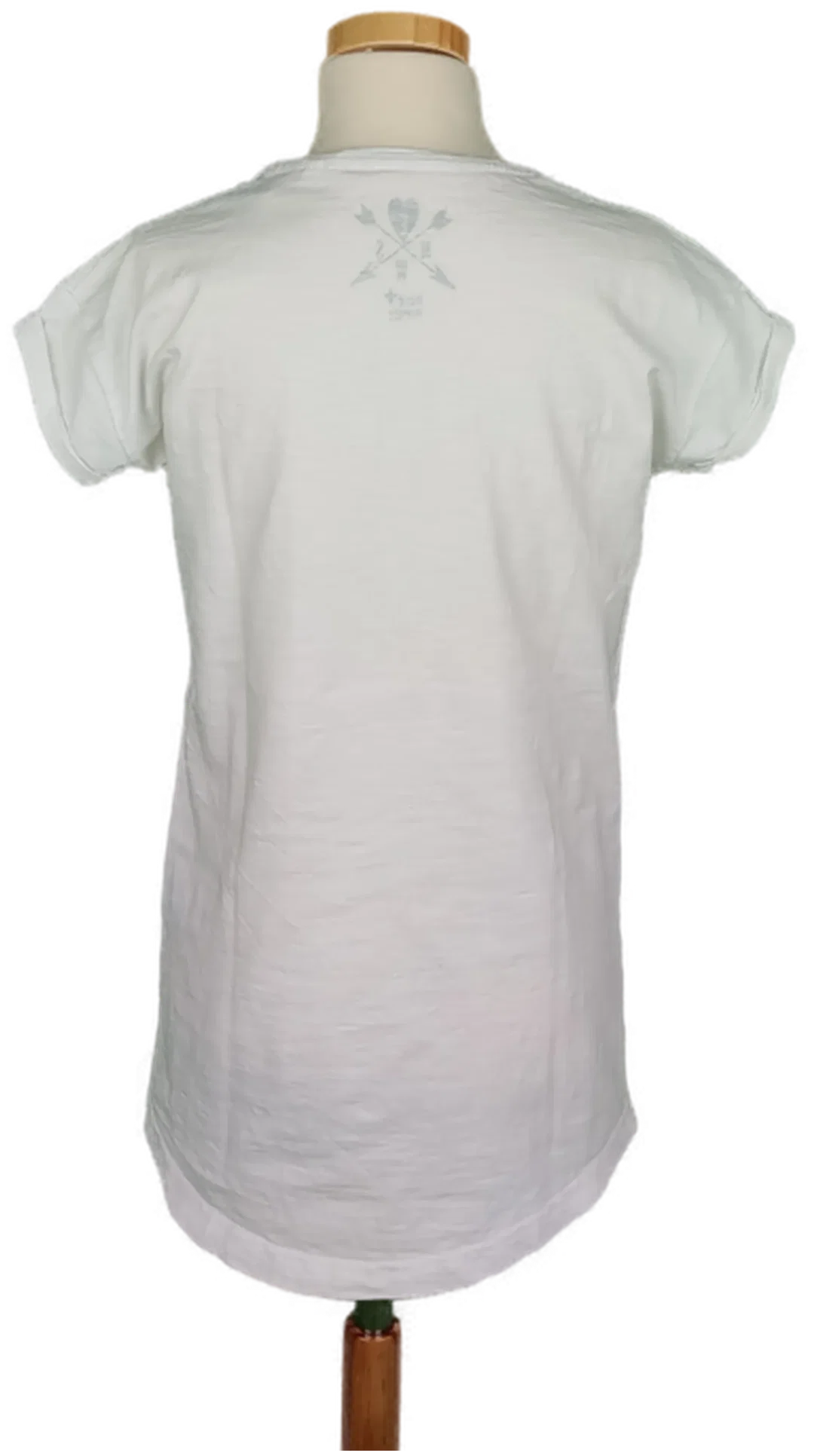 C&A Mädchen T-Shirt weiß bedruckt - 158/164 – Bild 2