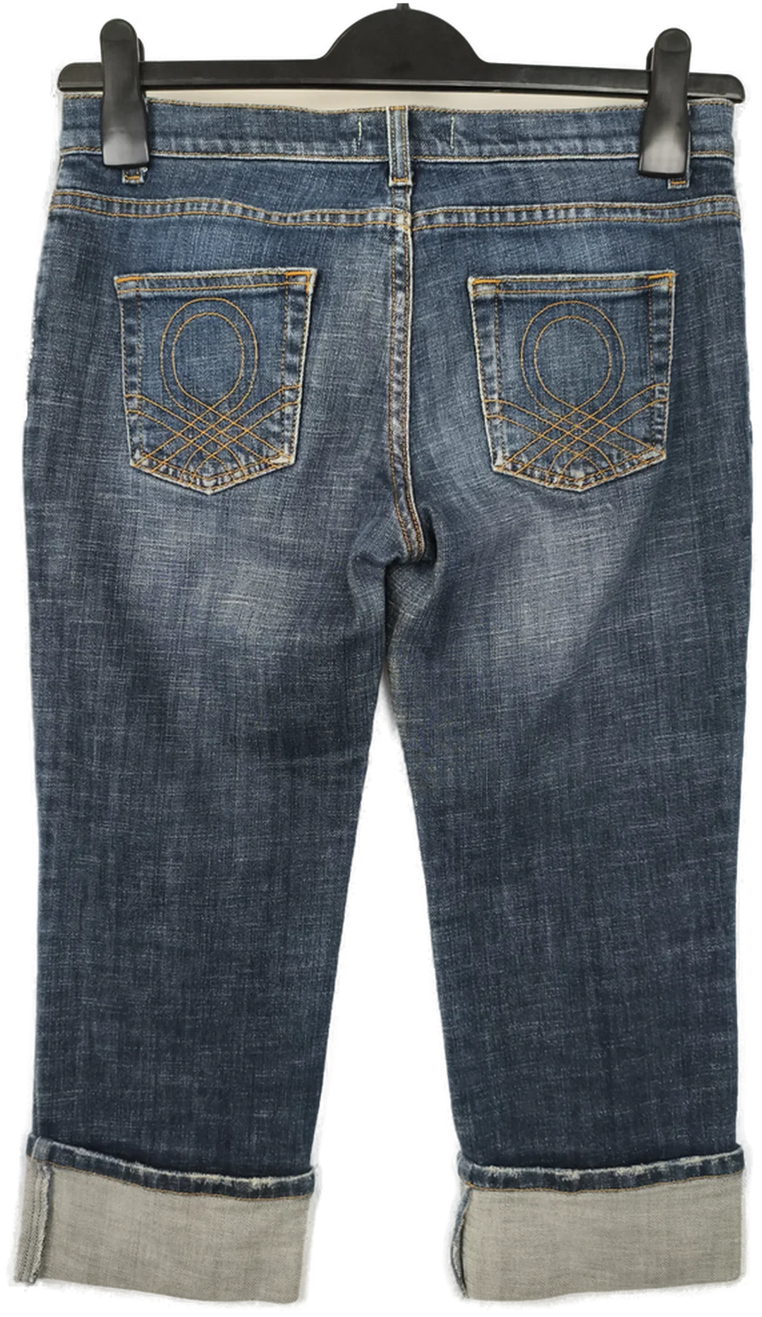 Benetton, Damenjeans, Gr. 42 – Bild 2