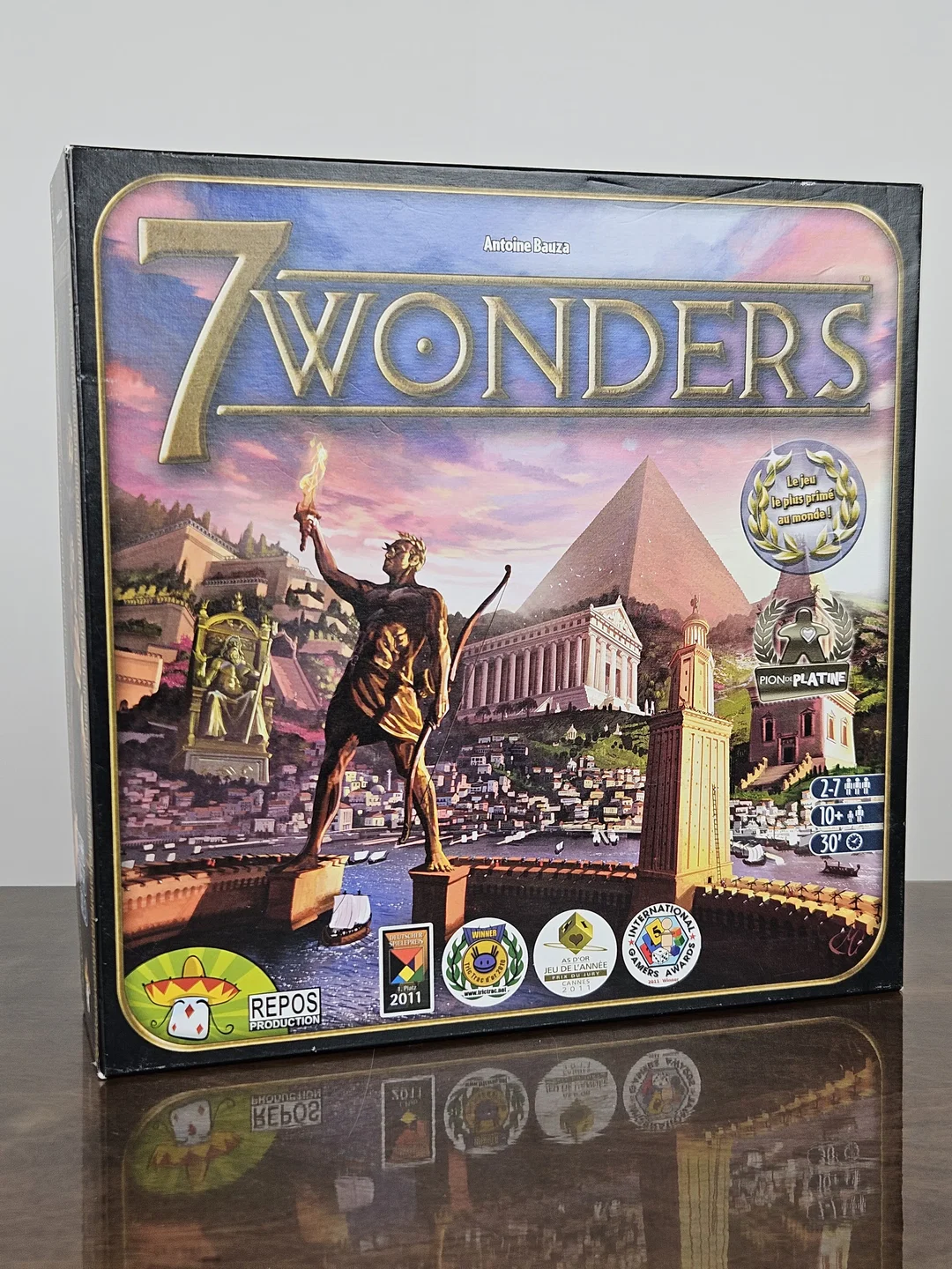 7 Wonders - Gesellschaftsspiel - Repos Production (Französische Version) – Bild 1