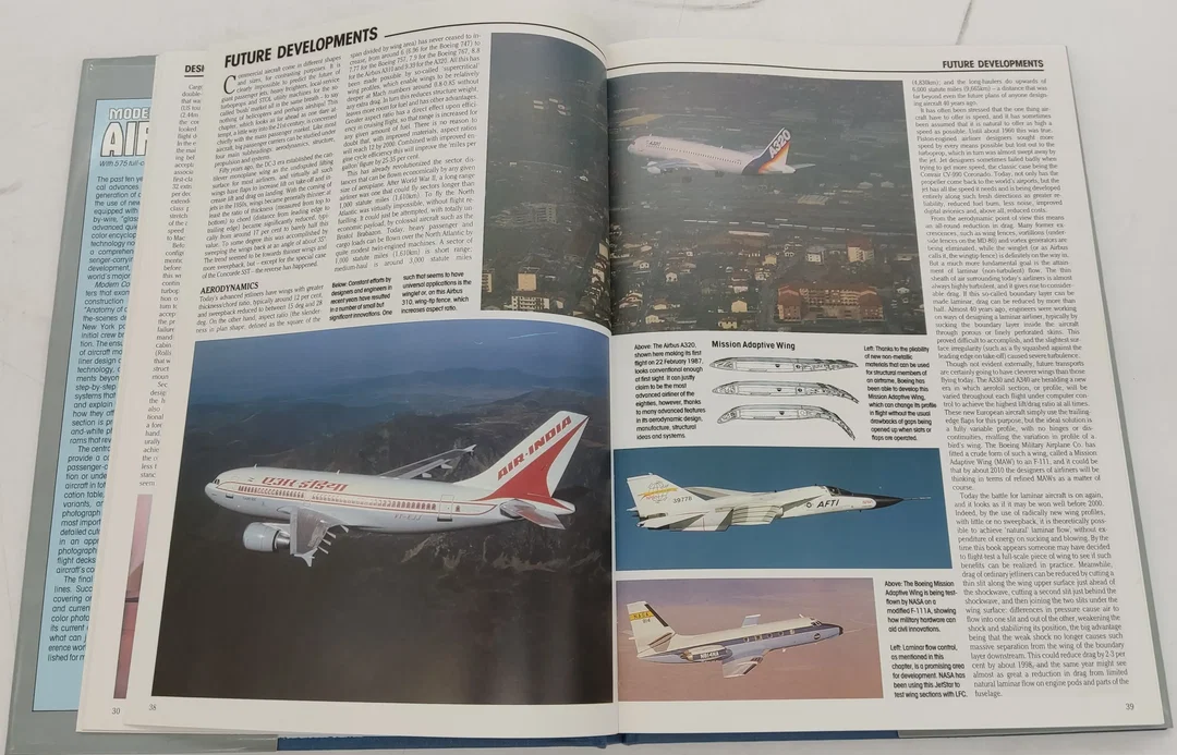Buch Modern Commercial Aircraft  Sprache ‏Englisch 1988  – Bild 6
