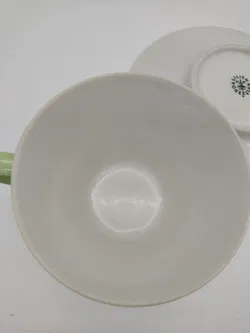 2 Lilien Porzellan DAISY Kaffeetassen 18, 1. Serie - blau & grün - Bild 10