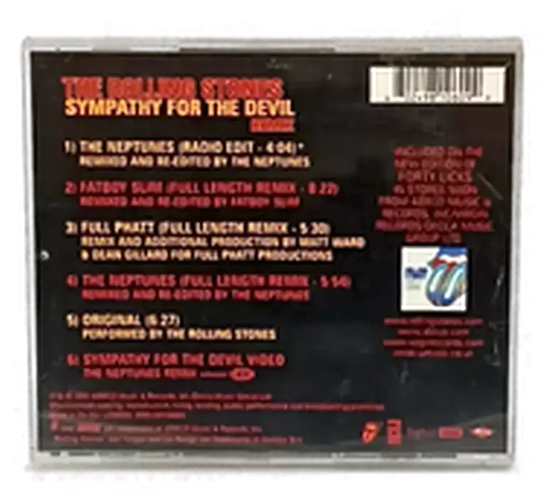 CD The Rolling Stones - Sympathy for the Devil Remix – Bild 2
