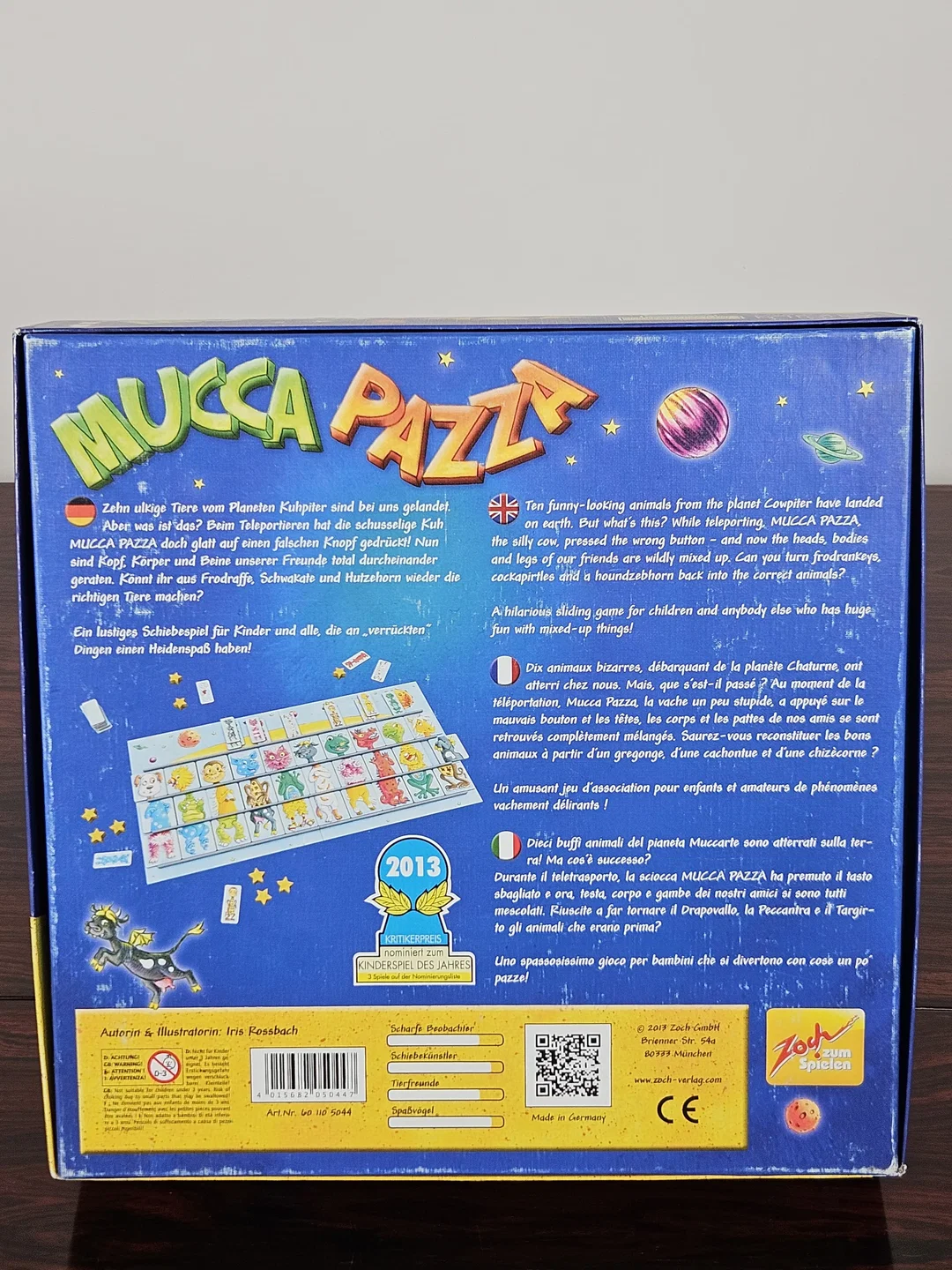 MUCCA PAZZA  - Gesellschaftsspiel - Zoch zum Spielen  – Bild 2