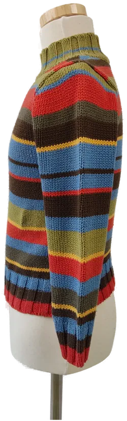 Tik & Tak Kinder (M) Pullover gestreift bunt - 116 - Bild 2