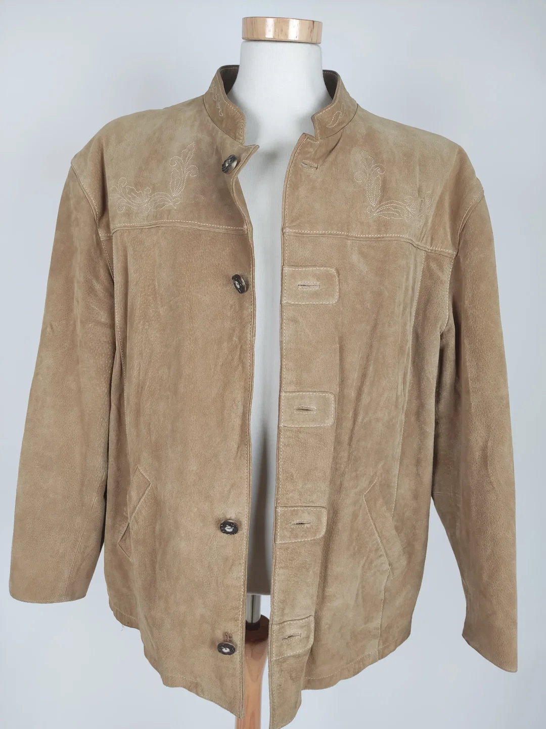 JC Collection, Trachtige Herren Lederjacke - XXL - Bild 1