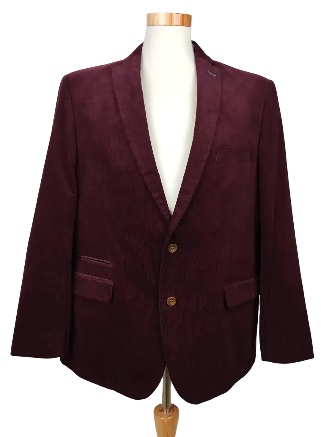 Club Royal Premium Herren Sakko, weinrot - Gr. XL - Bild 4
