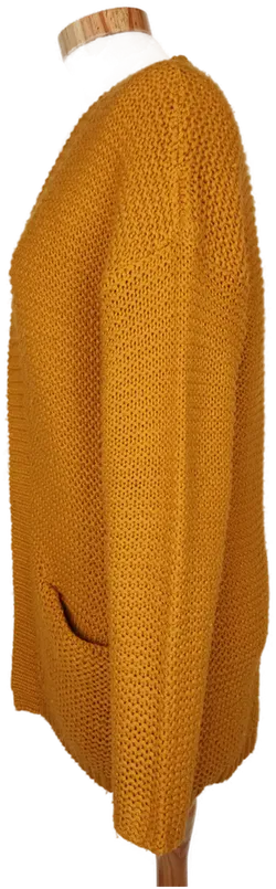 Vero Moda Damen Strickjacke senf - XS/34 - Bild 3