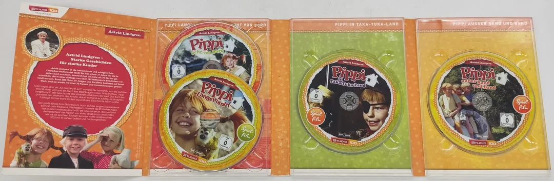 4 DVD's Pippi Langstrumpf von Astrid Lindgren – Bild 4