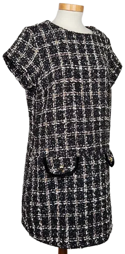 COLLOSEUM Damen Midikleid, schwarz - Gr. L  - Bild 2