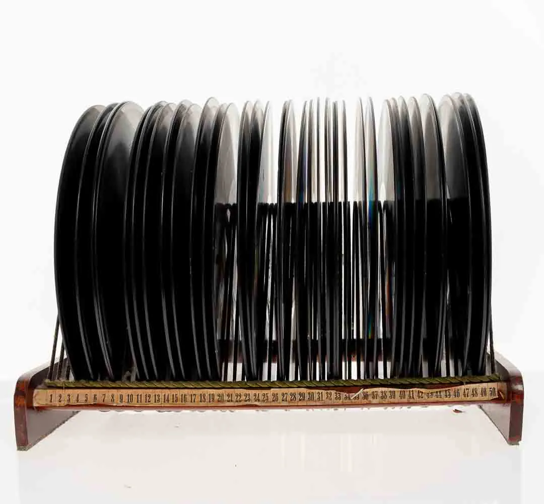 35 Stk. Schellackplatten, diverse Interpreten und Musikrichtungen für Phonograph – Bild 2