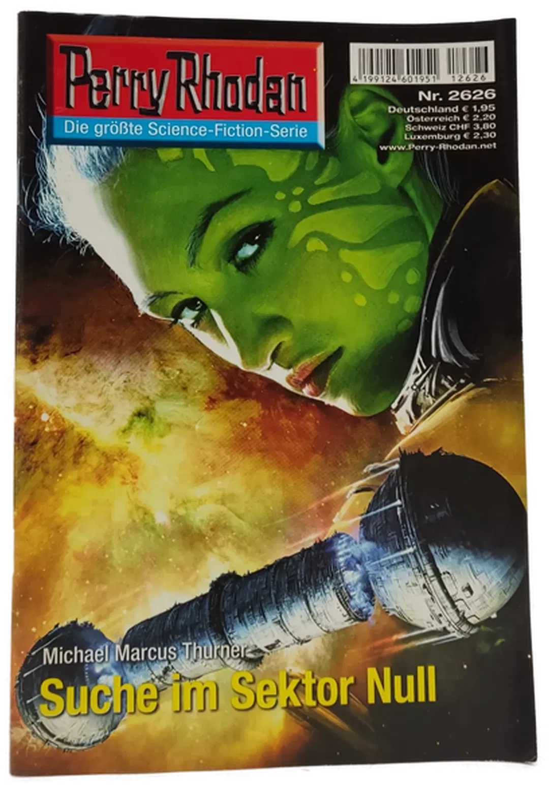 Romanheft Perry Rhodan Suche im Sektor Null Erstauflage Nr. 2626 - Bild 2