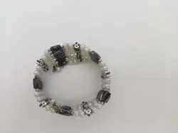 Armbandband Kombination 2-Teilig, siehe Bilder Perlarmband 100 cm - Bild 4