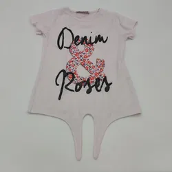 Kinderkurzarm T-Shirt rosa - 140 - Bild 1