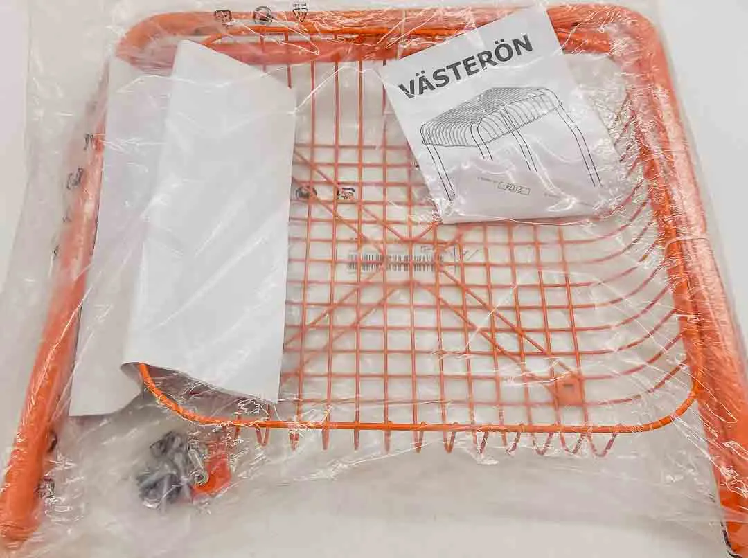 Vintage Västerön Design-Hocker aus Metal von Ikea, 1990er – Bild 3
