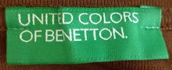 United Colors of Benetton Damenshirt braun Gr. S – Vorschau 3