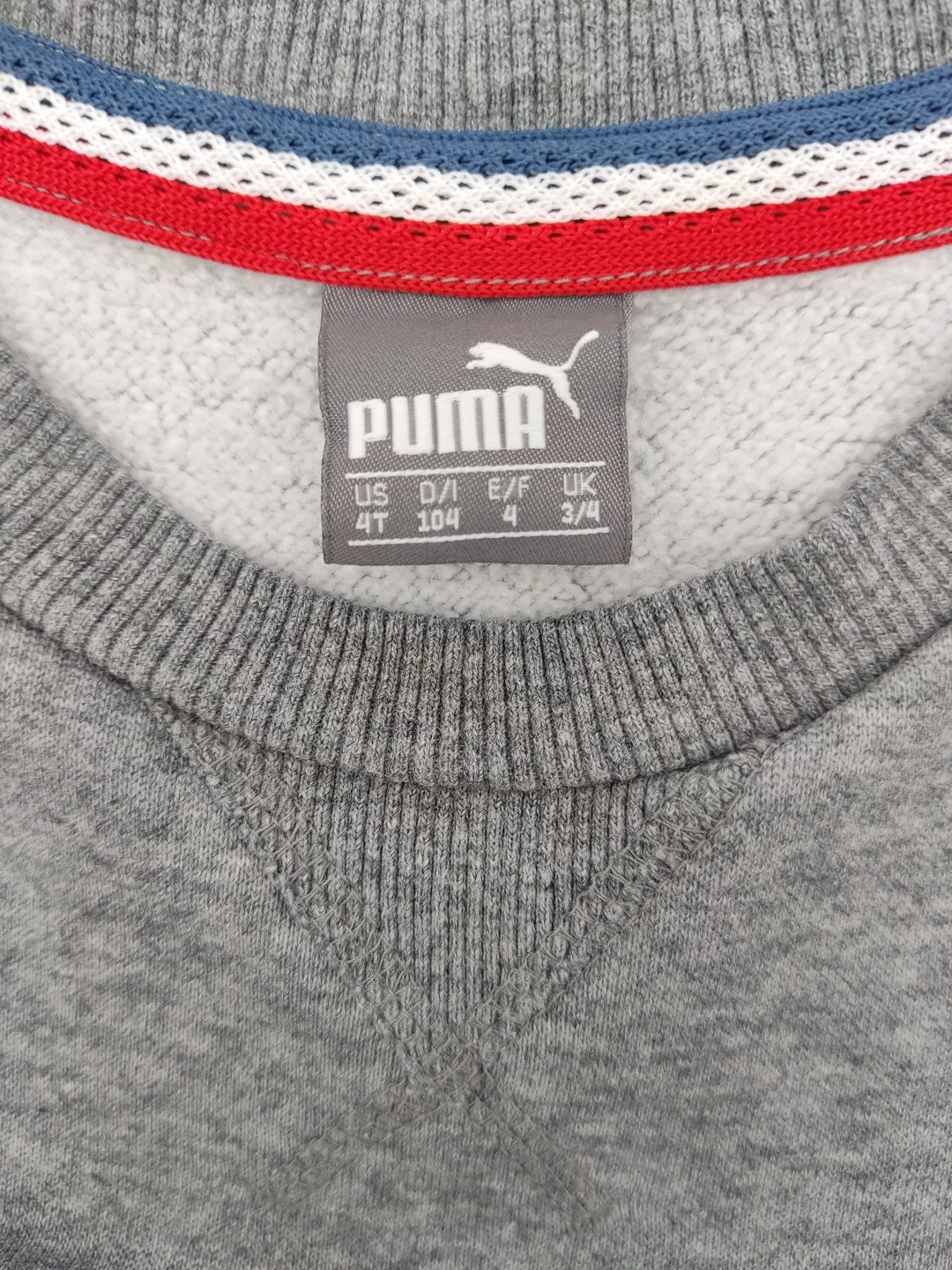 Puma Kinder Pullover grau Gr.104 – Bild 3