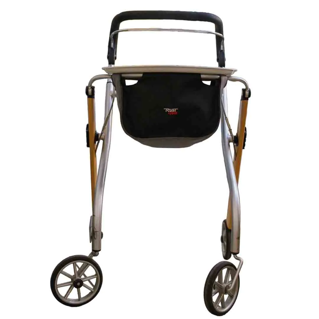 Trust Rollator zusammenklappbar mit Korb & Tablett – Bild 5