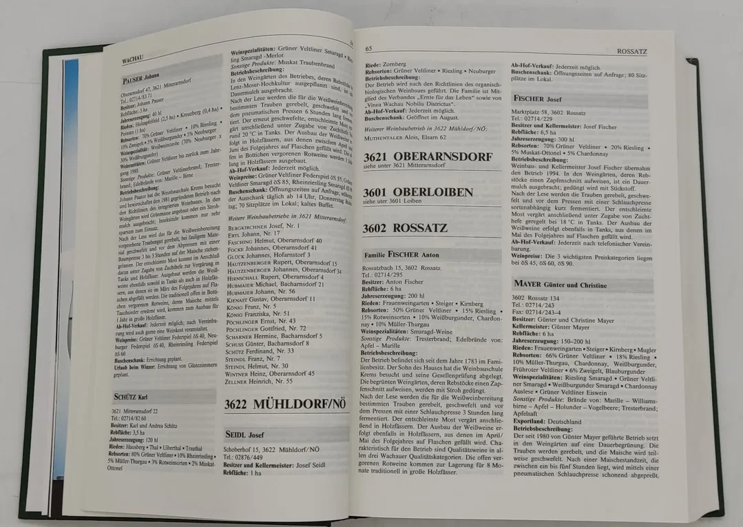 Buch Österreichischer Weinführer von Rudolf Steurer und Viktor Siegl – Bild 2