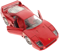 Tonka Ferrari F40 Modellauto – Maßstab 1:25, Rot, Metall, mit öffnenden Türen - Bild 4