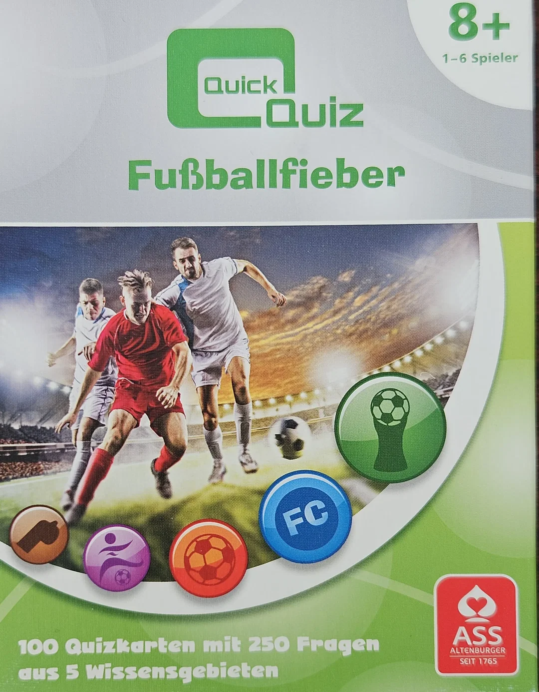 Fußballfieber - Quick Quiz - Gesellschaftsspiel - ASS Altenburger - Bild 1