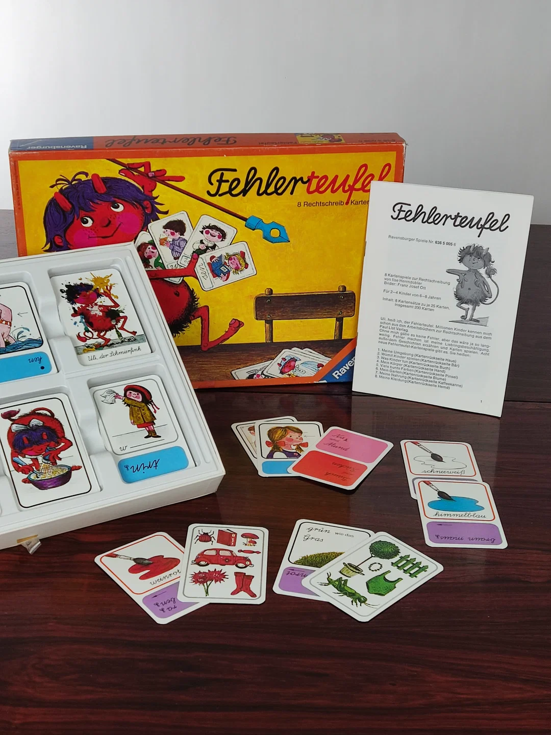 Fehlerteufel. 8 Rechtschreib-Kartenspiele - Gesellschaftsspiele - Ravensburger – Bild 4