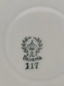 Bavaria Porzellan Suppenschüssel mit Deckel, Vintage - Bild 2