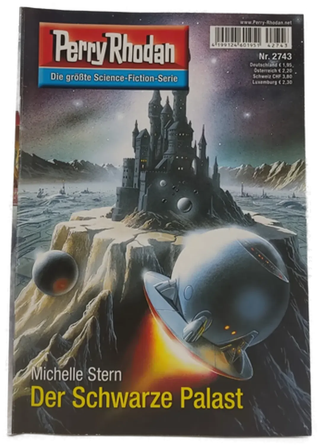  Romanheft Perry Rhodan Der Schwarze Palast Erstauflage Nr. 2743 - Bild 1